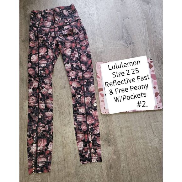 Lululemon Size 2 Fast & Free - Picture 2 of 3